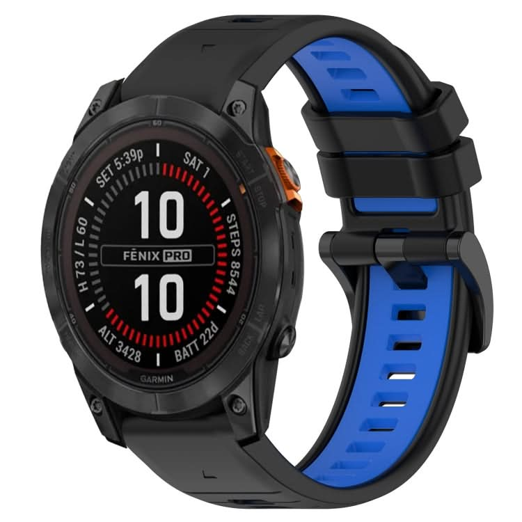 Sports Two-Color 20mm Silicone Watch Band, Series 3