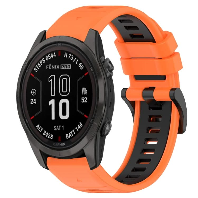 Sports Two-Color 20mm Silicone Watch Band, Series 3