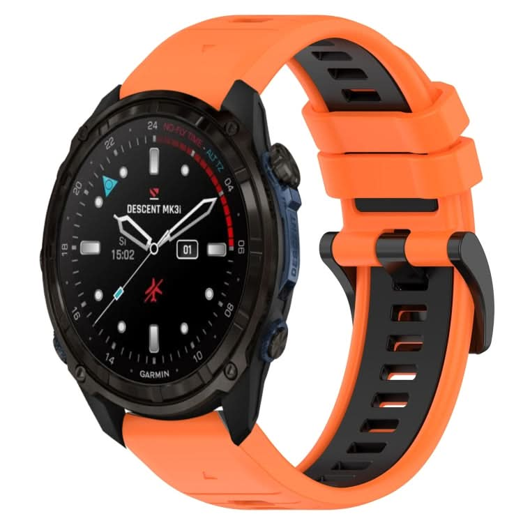 Sports Two-Color 20mm Silicone Watch Band, Series 2