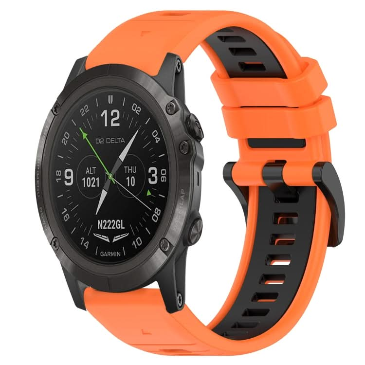 Sports Two-Color 26mm Silicone Watch Band, Series 2