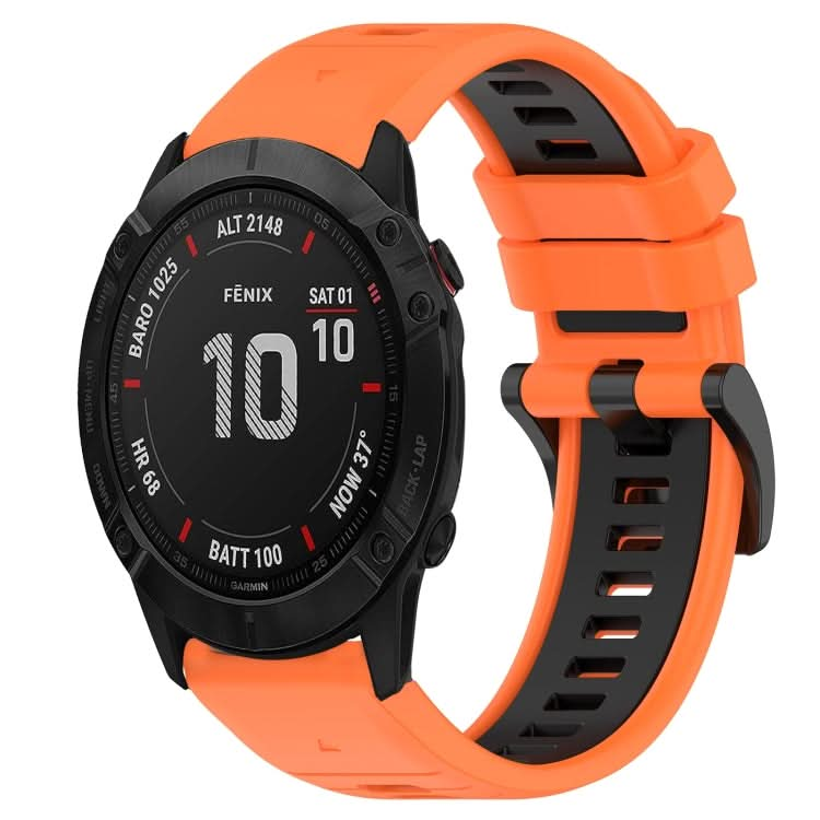 Sports Two-Color 26mm Silicone Watch Band, Series 9