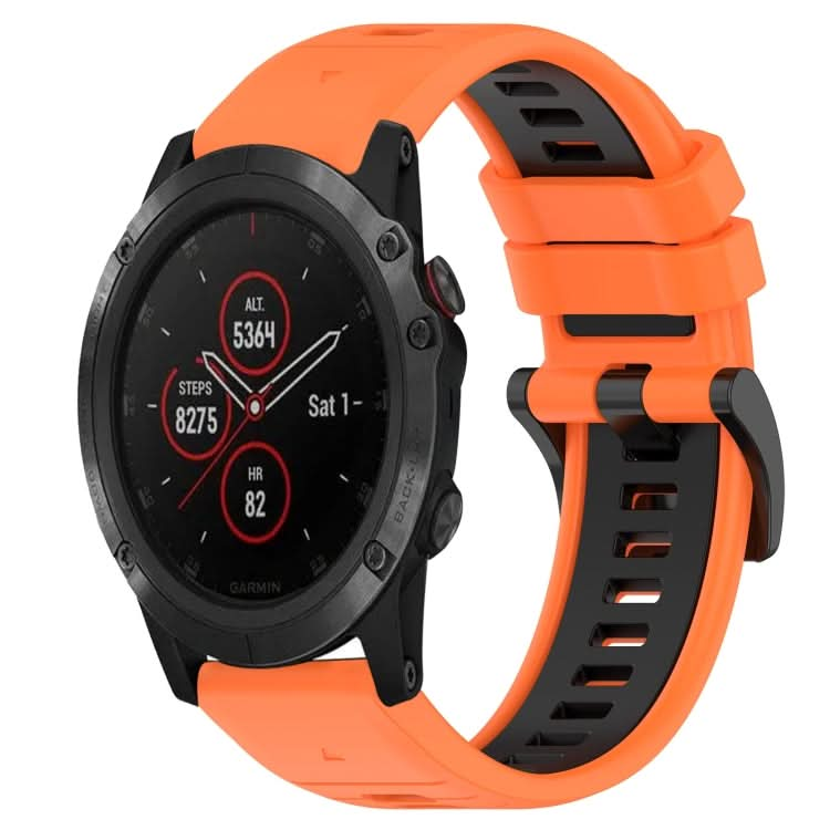 Sports Two-Color 26mm Silicone Watch Band, Series 4