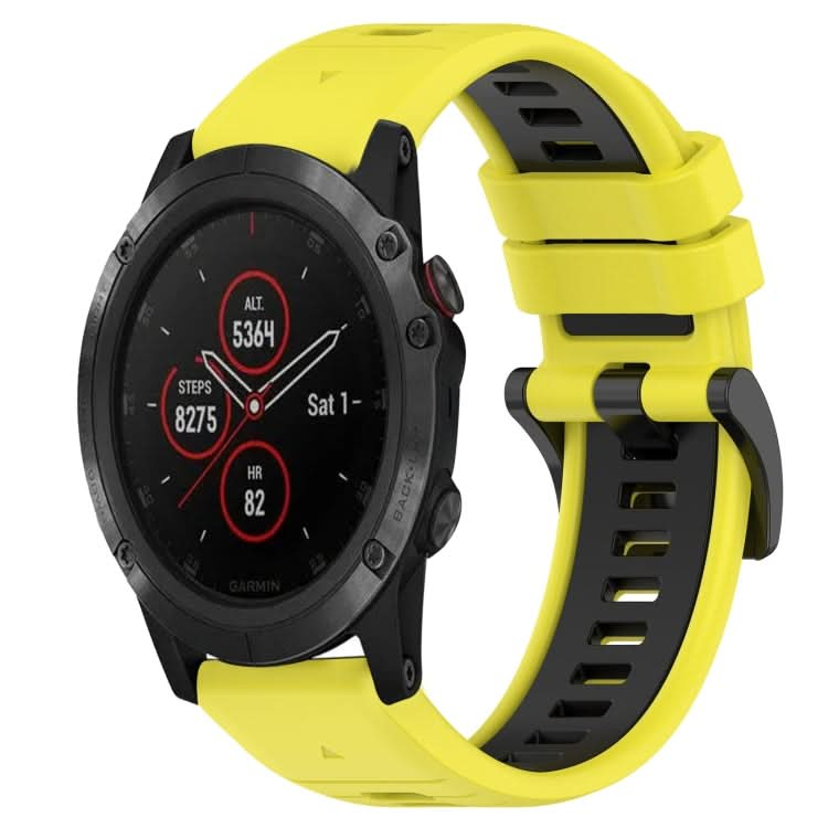 Sports Two-Color 26mm Silicone Watch Band, Series 4