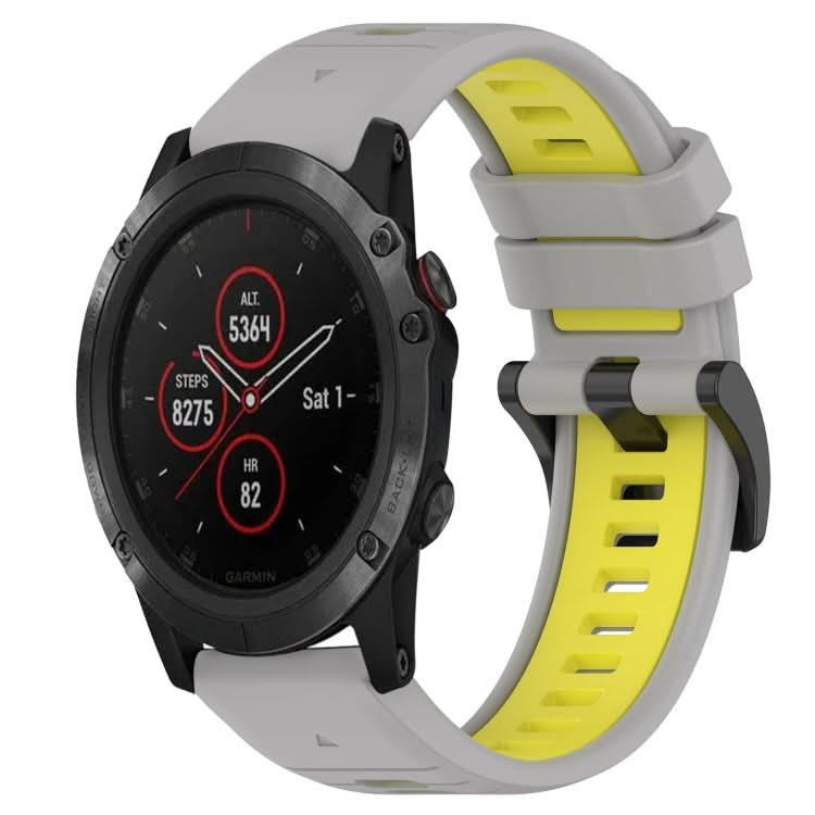 Sports Two-Color 26mm Silicone Watch Band, Series 4