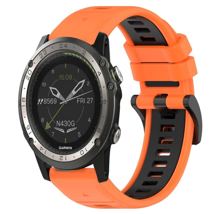 Sports Two-Color 26mm Silicone Watch Band, Series 3