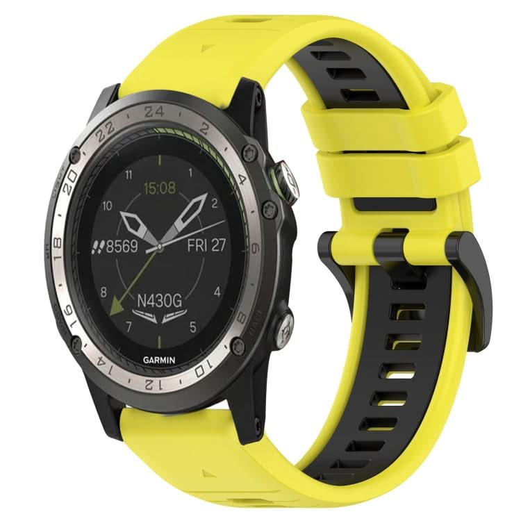 Sports Two-Color 26mm Silicone Watch Band, Series 3