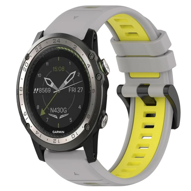 Sports Two-Color 26mm Silicone Watch Band, Series 3