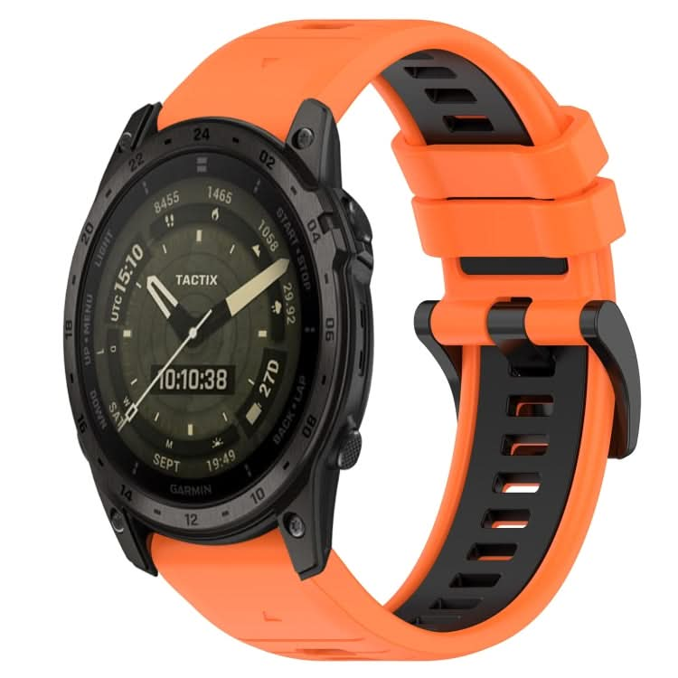 Sports Two-Color 26mm Silicone Watch Band, Series 3