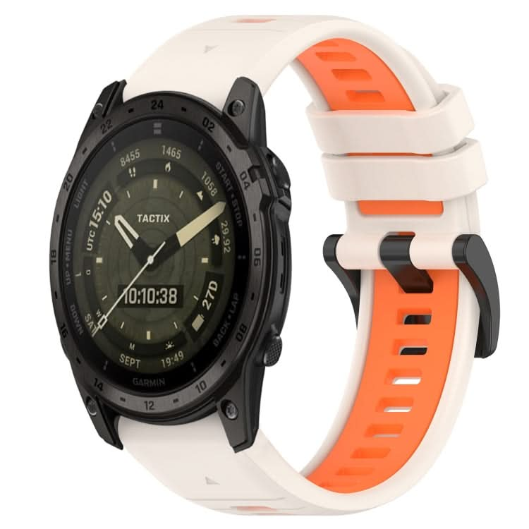 Sports Two-Color 26mm Silicone Watch Band, Series 3