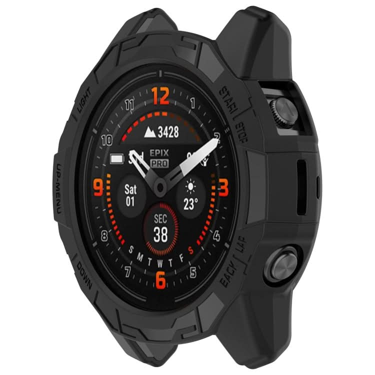 Armored TPU Half Wrapped Watch Protective Case