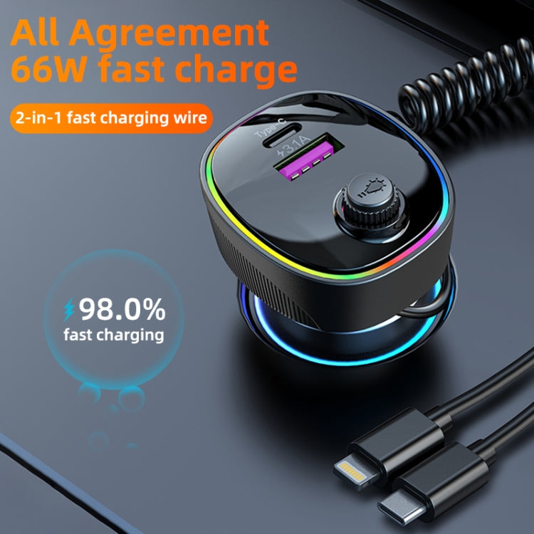 K11 Portable USB + Type-C PD Car Charger Phone Tablet Fast Charging Adapter ÎҵÄÉ̵ê