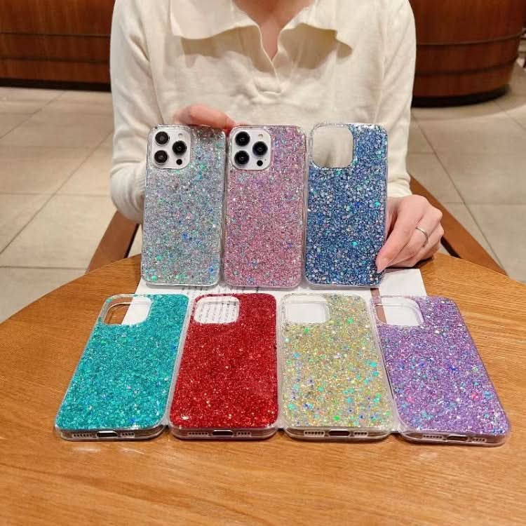 Glitter Sequins Epoxy TPU Phone Case, Series 1