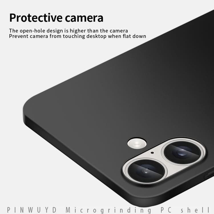 PINWUYO Micro-Frosted PC Ultra-thin Hard Phone Case with Magsafe Magnetic Ring, Series 2