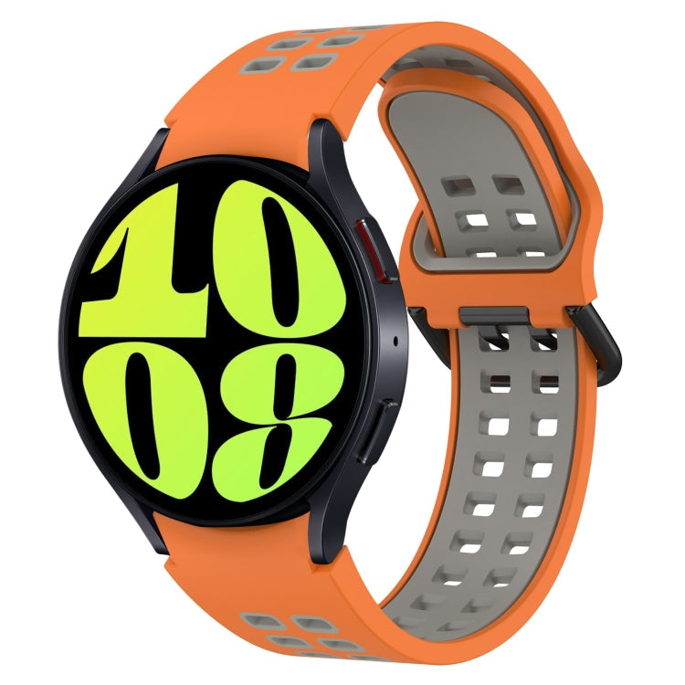 Two-Color Breathable Silicone Watch Band, Series 5