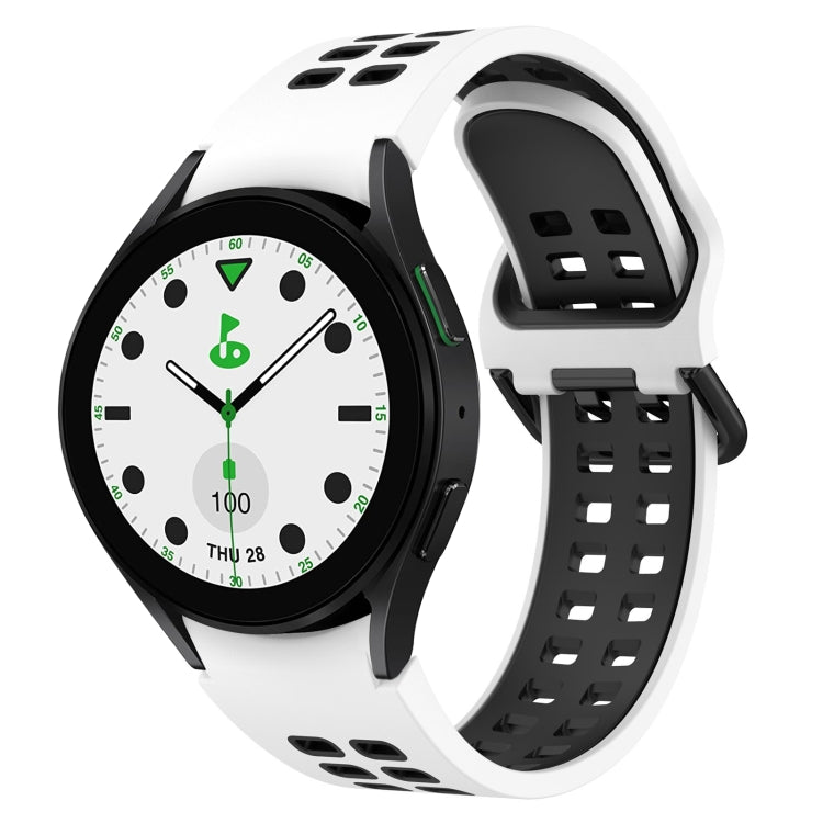 Two-Color Breathable Silicone Watch Band, Series 5