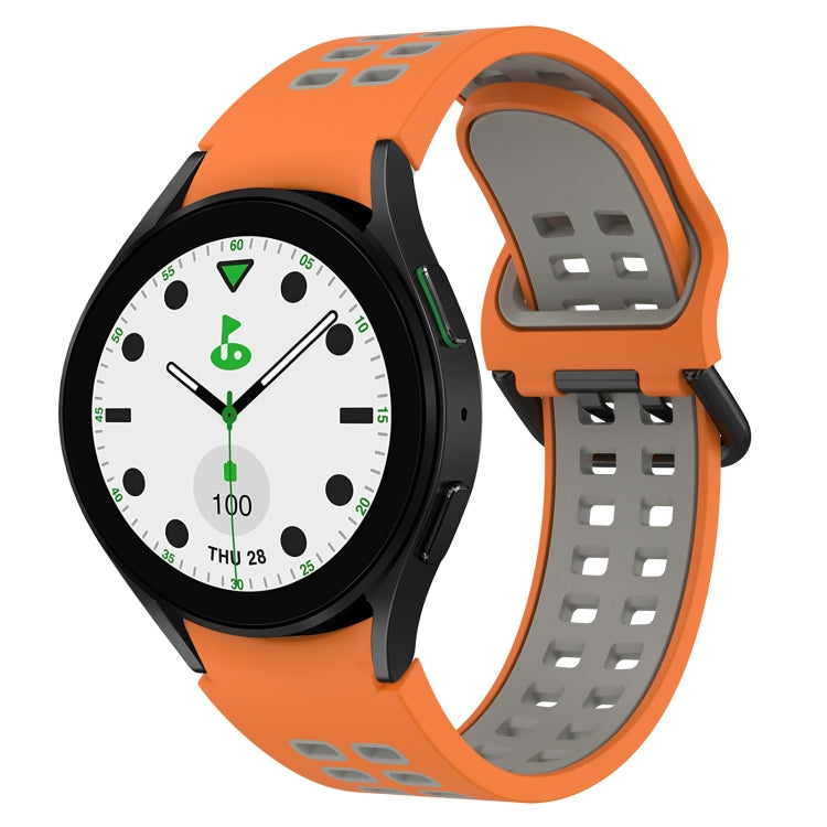 Two-Color Breathable Silicone Watch Band, Series 5