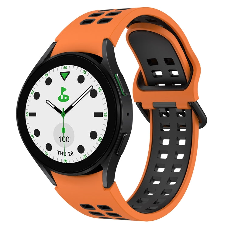 Two-Color Breathable Silicone Watch Band, Series 5