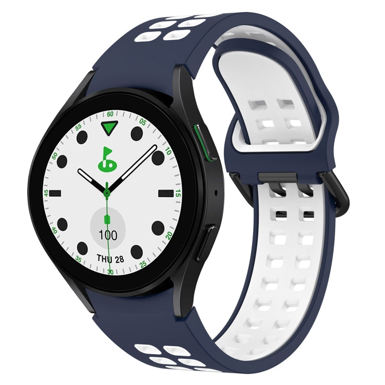 Two-Color Breathable Silicone Watch Band, Series 5