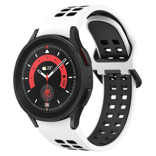 Two-Color Breathable Silicone Watch Band, Series 4