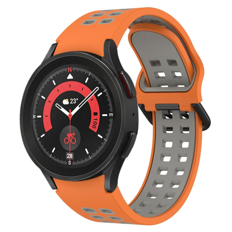 Two-Color Breathable Silicone Watch Band, Series 4