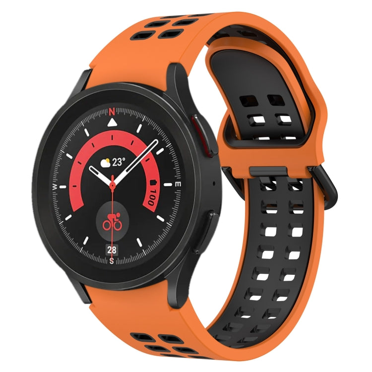 Two-Color Breathable Silicone Watch Band, Series 4