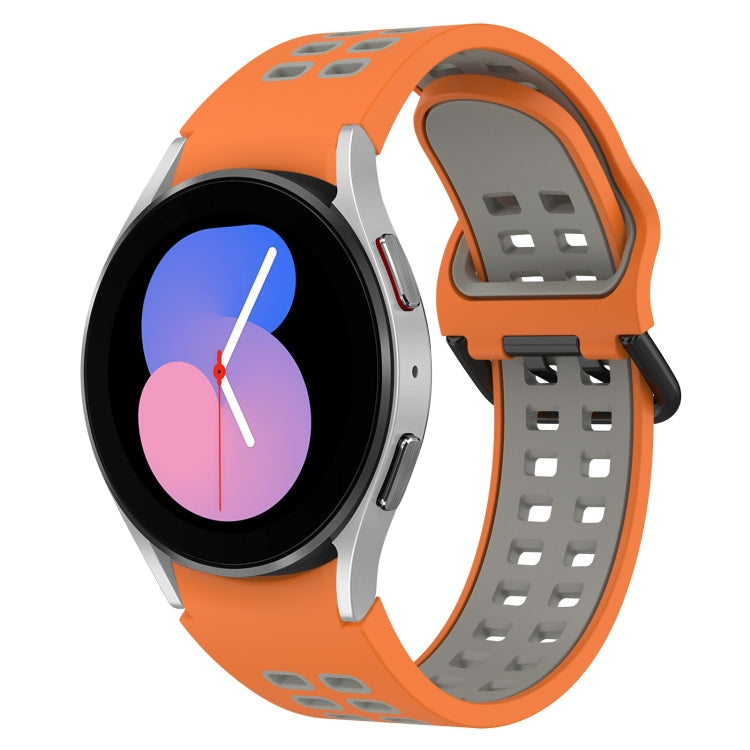 Two-Color Breathable Silicone Watch Band, Series 6