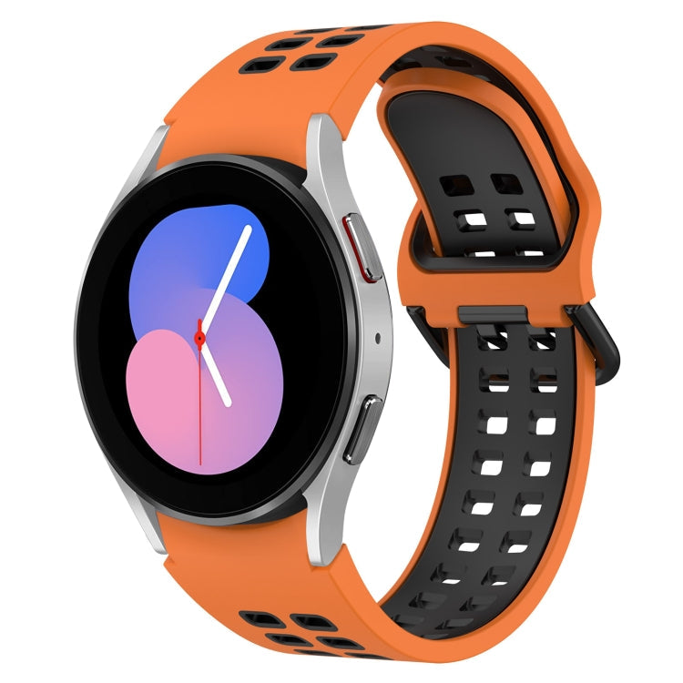 Two-Color Breathable Silicone Watch Band, Series 6