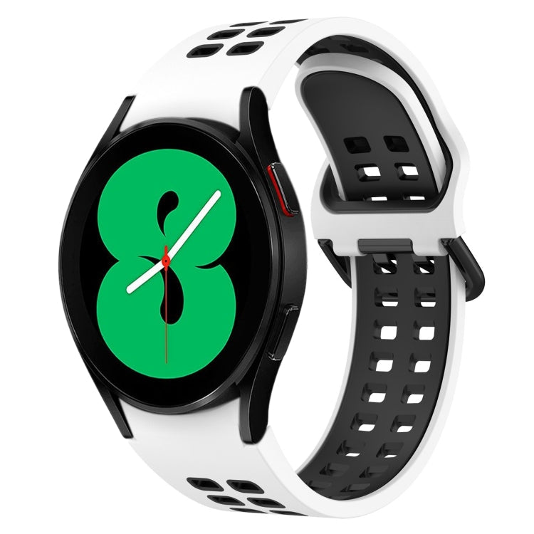 Two-Color Breathable Silicone Watch Band, Series 4