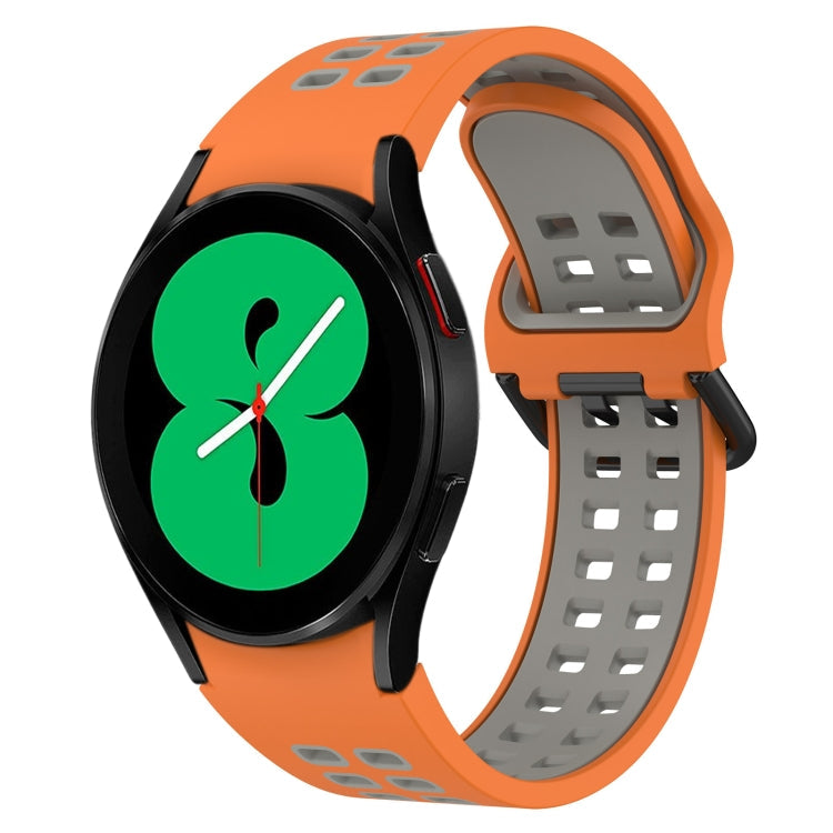 Two-Color Breathable Silicone Watch Band, Series 4