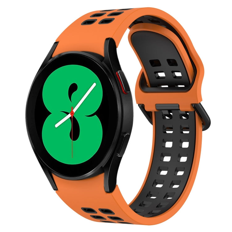 Two-Color Breathable Silicone Watch Band, Series 4