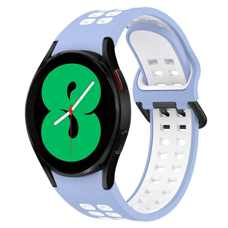 Two-Color Breathable Silicone Watch Band, Series 4