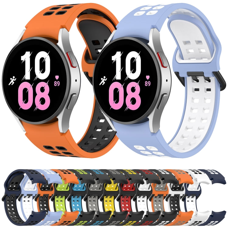 Two-Color Breathable Silicone Watch Band, Series 1