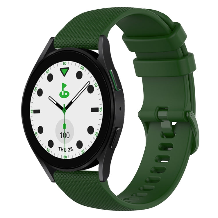 20mm Checkered Silicone Watch Band, Series 3-Reluova