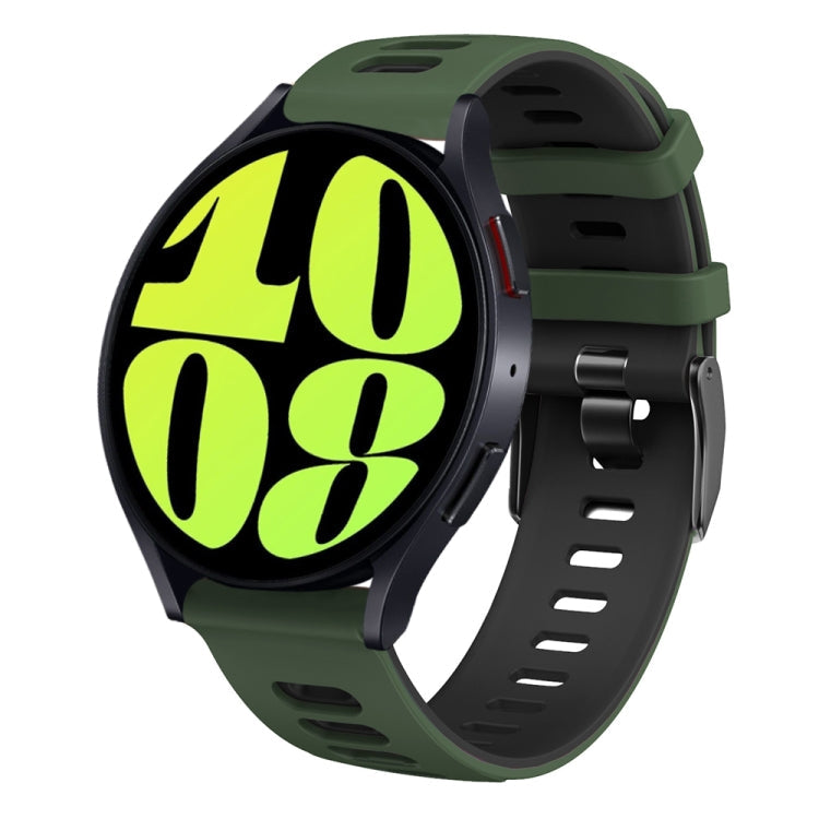 20mm Two-color Silicone Watch Band, Series 1-Reluova