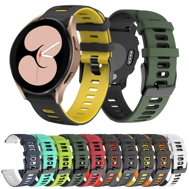 20mm Two-color Silicone Watch Band, Series 1-Reluova