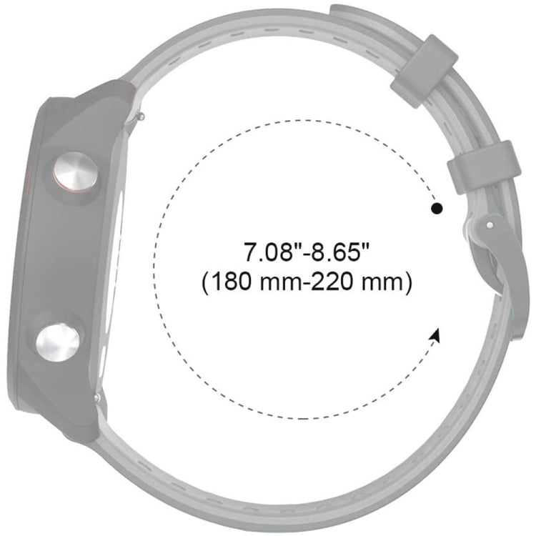 20mm Two-color Silicone Watch Band, Series 3-Reluova