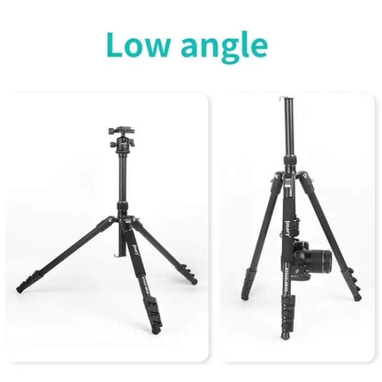 JMARY KT325+NB30 1.6m Portable Aluminum Alloy Action Camera Rotating Tripod Holder My Store