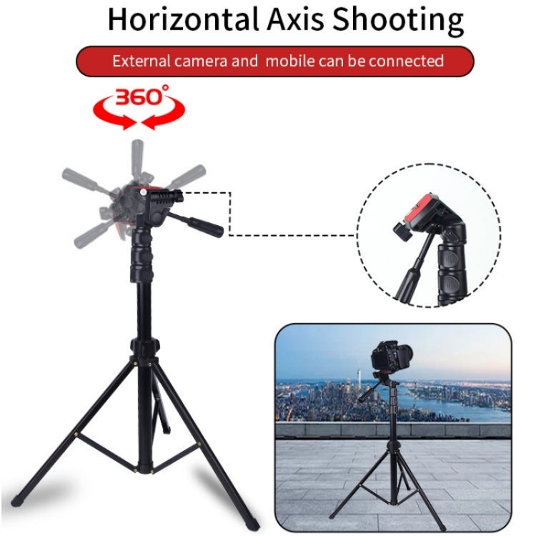 JMARY KP2206 Multi-functional Adjustable Portable Camera Tripod 1.7m Floor Stand