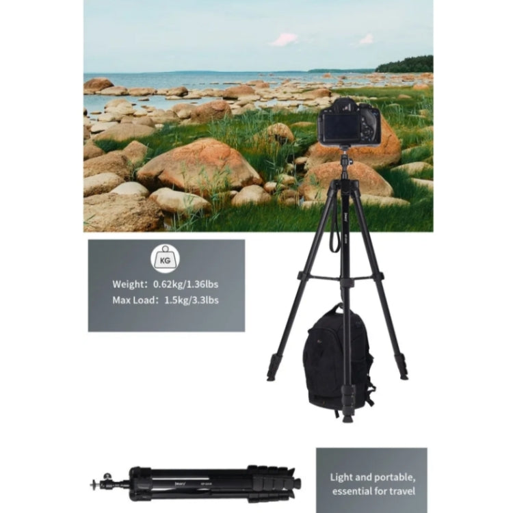 JMARY KP2208 Photography Live Streaming 1.7m Fill Light Camera Metal Tripod Holder