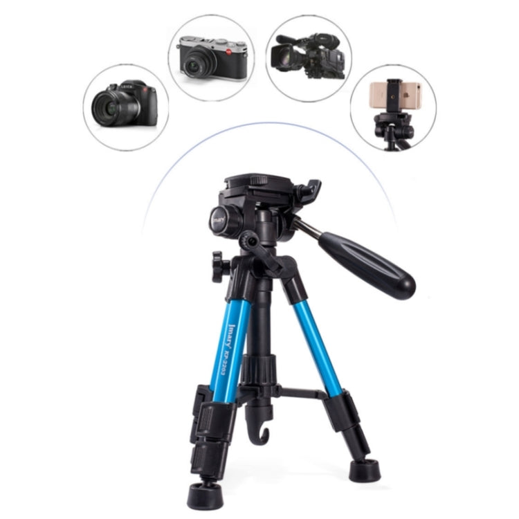 JMARY KP-2203 Portable Aluminum Alloy Telescopic SLR Camera Phone Photography Tripod