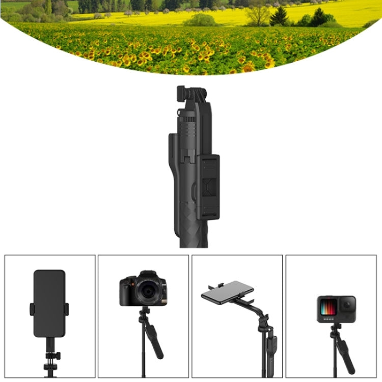 JMARY KT239 Rotation Design Camera Mount Holder 1.75m Telescopic Phone Selfie Stick Tripod My Store