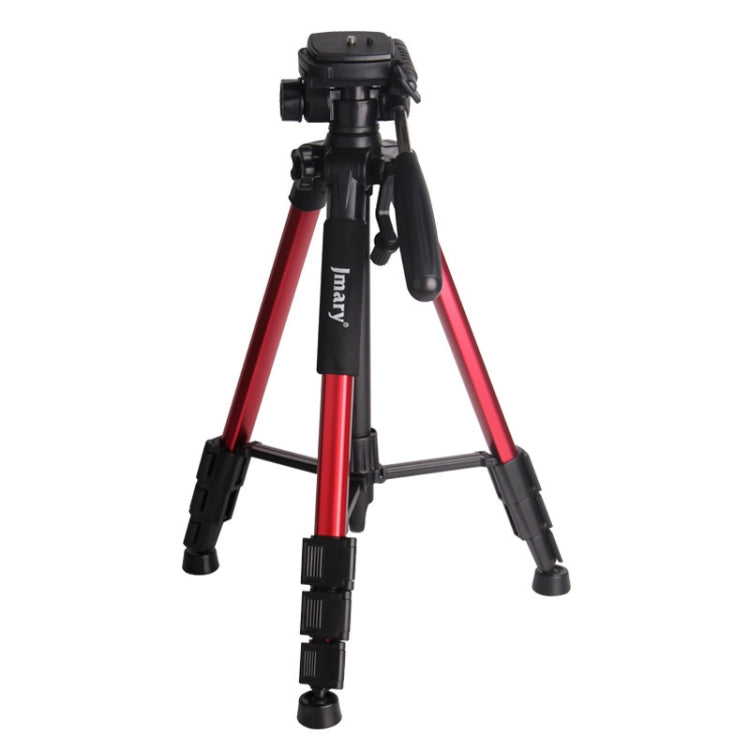 JMARY KP2234 Telescopic Aluminum Alloy SLR Camera Phone Live Streaming  Photography Tripod