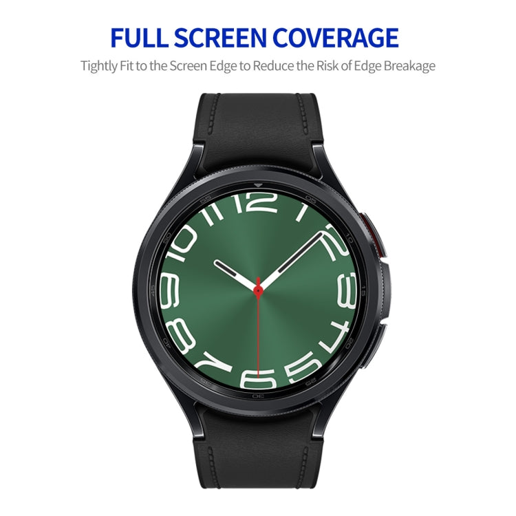 ENKAY Silk Print Full Glue Coverage High Aluminum-silicon Screen Protector Watch Film