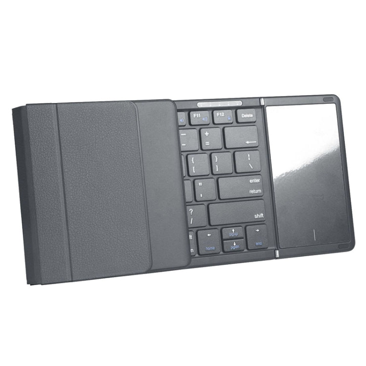 B099T Cell Phone Tablet Laptop Universal Portable Folding Touchpad Bluetooth Wireless Keypad