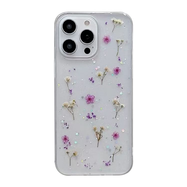 Gypsophila Flowers Pattern TPU Protective Phone Case, Series 2