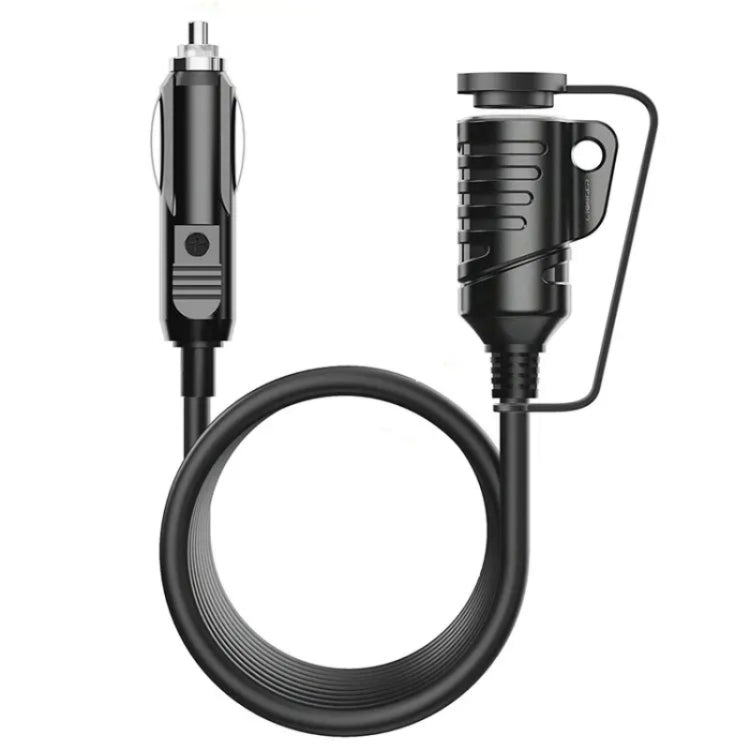 TR-29 Car Cigarette Lighter Extension Cord Male Plug to Female Socket with 16AWG Extender Cable