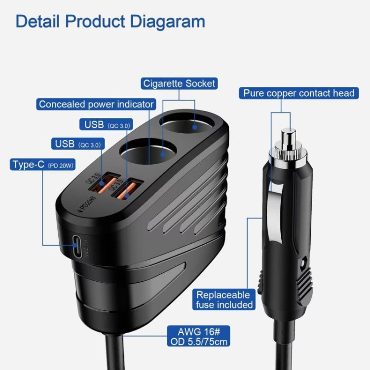 TR-31 PD 18W High Power Type-C + Dual USB QC 3.0 Fast Charger ÎҵÄÉ̵ê