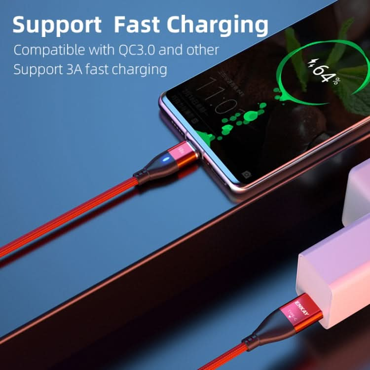 ENKAY 6-in-1 PD60W USB-A / Type-C to Type-C / 8 Pin / Micro USB Magnetic Fast Charging Cable