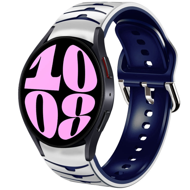 Curved Texture Silicone Watch Band, Series 3