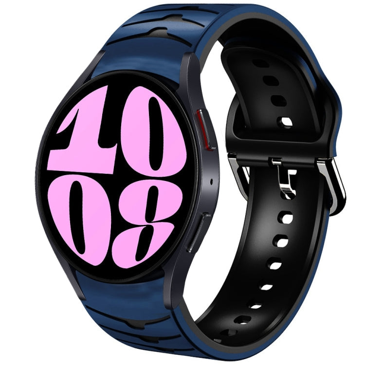 Curved Texture Silicone Watch Band, Series 3